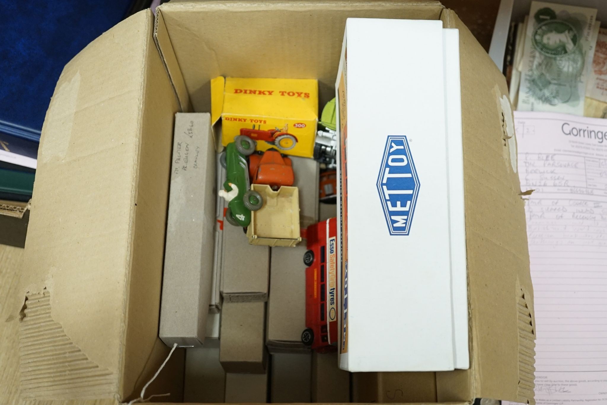 Various boxed German Waterline ship models, Sutcliffe Hawk Speedboat and other toys